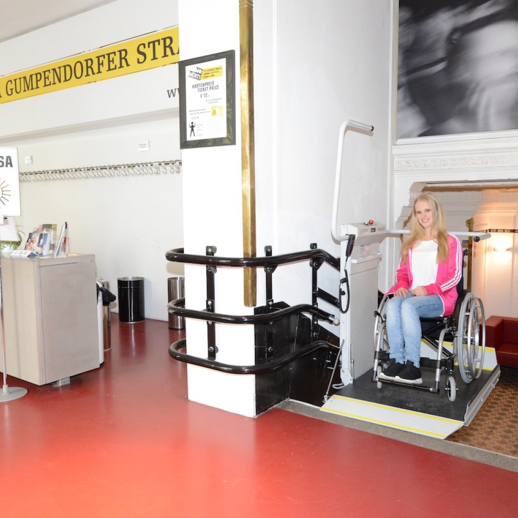 Plataforma salva escaleras Omega