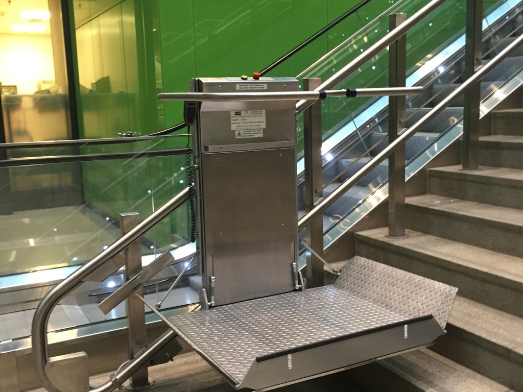 Plataforma salvaescaleras Omega